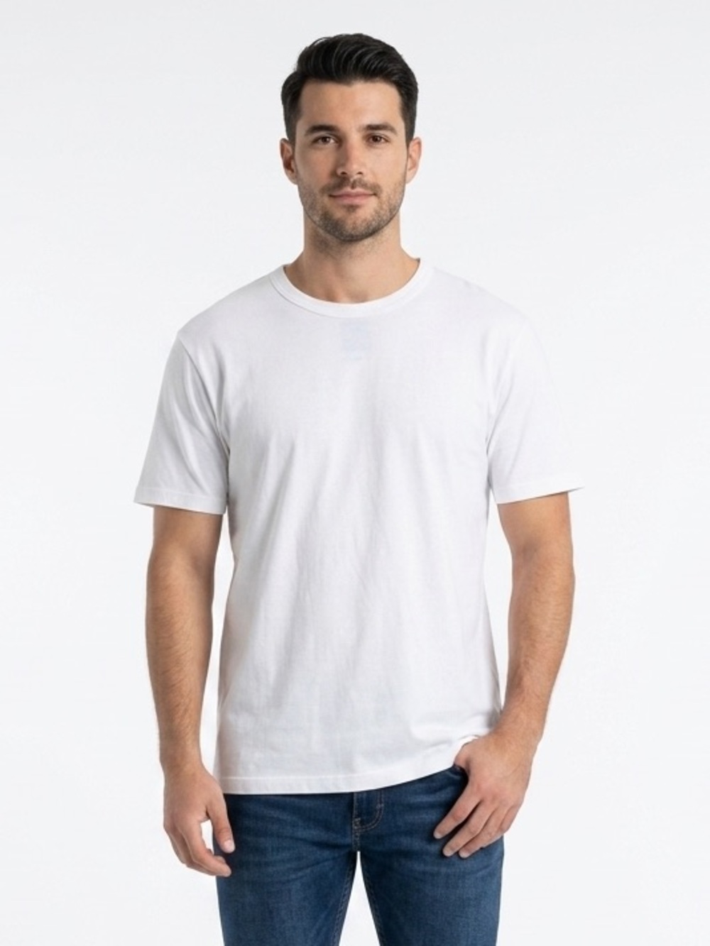 Buck Mason Men's White Crew Neck Short Sleeve Tee Minimal Style XXL NWT